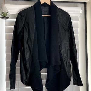 NYC Faux leather black jacket